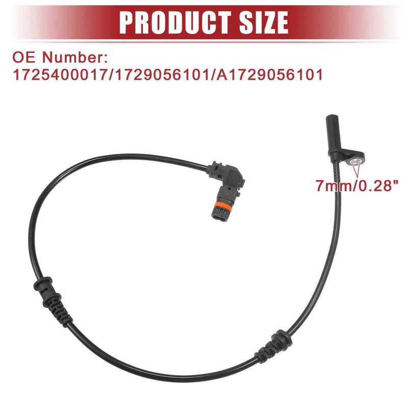 Mercedes-Benz SLC300 SLK250 SLK300 SLK350 Front Right ABS Wheel Speed Sensor (2016-2020)