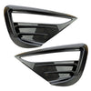 Tesla Model Y Carbon Fiber Front Fog Light Spoiler Cover (2020-2023)