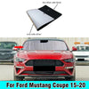 Ford Mustang Coupe Sunshade / Front Windshield Privacy Thick (2015–2020)
