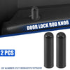 BMW 328i 2pcs Door Lock Rod Knob Black (2007-2013)