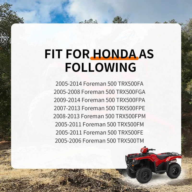 Honda TRX500FA Foreman Rubicon 05-14 Rear Differential Bearing Seal Kit