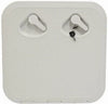 Access Hatch Caravan Boat Marine White 380x380 Deluxe Walk-On with Lock