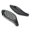 Harley Touring FLHR FLHT CVO Black Windshield Air Deflector (96-13)