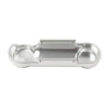 Vespa Sprint, Primavera 1x Silver Front Axle Cap Nut Cover (2014-2023)