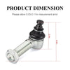 Polaris RZR S 800 Front Upper A-Arms 2 x Adjustable Ball Joint (2009–2014)