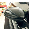 Audi A3 S3 RS3 2021- Replace Carbon Fiber Wing Side Mirror Cover Housing Kit