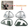Honda Goldwing GL1800 Chrome Air Intake Grilles Accents (2001-2011)
