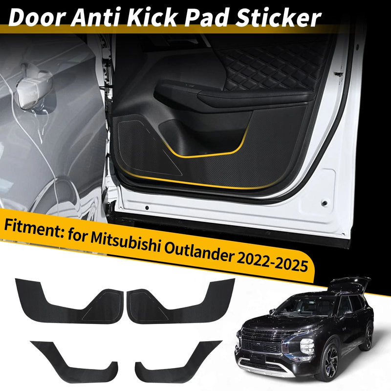 Mitsubishi Outlander Anti Kick Pad Sticker Scratch Protector (2022-2025)