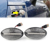 Mini Cooper R50 R52 R53 LED Clear Dynamic Side Marker Lights (2002-2008)