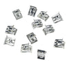 Car Retainer Moulding 25Pc Set / 1/2 x 5/8 / Metal Fastener Clips