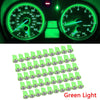 Pinball Machine 50Pc Green 6V T10 1210 4SMD W5W 501 194 168 LED Light Bulbs