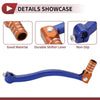 Kayo T6 Foldable Gear Shifter Lever Blue Orange