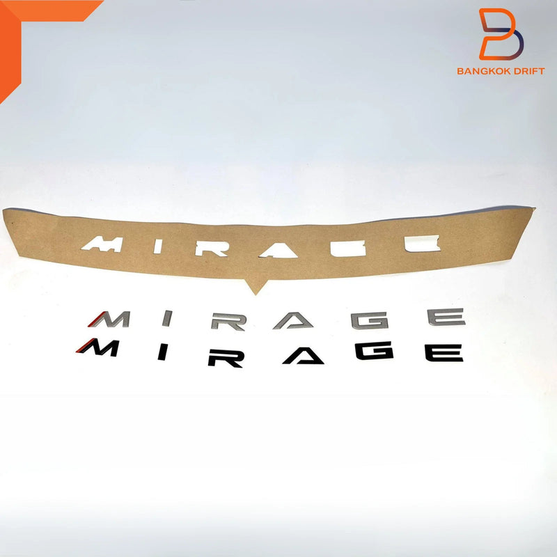 Mitsubishi Mirage 3D Acrylic Logo Emblem Badge