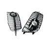 Audi Q3 Honeycomb Front Grille Fog Light Covers (2012-2014)