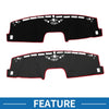 Ford Maverick 2022-2024 Sun Protector Pad Black Red Dashboard Cover Mat