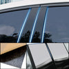 Jeep Cherokee 6pc Matt Black Window Pillar Posts Cover Trim (2014-2023)