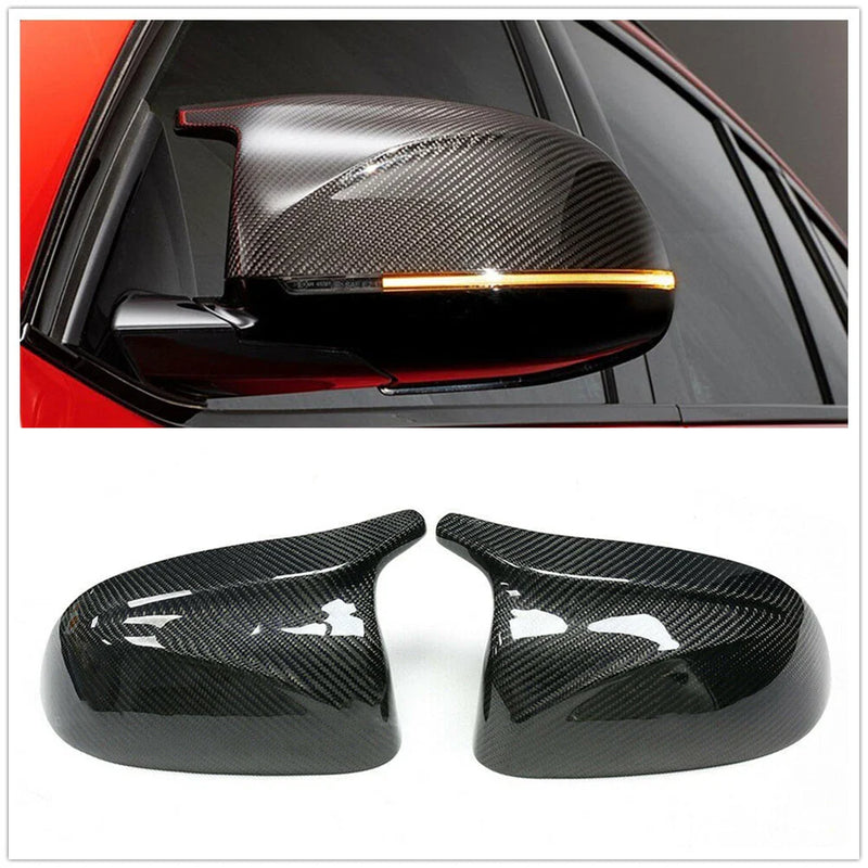 BMW X3 G01 X4 G02 X5 G05 Carbon Fiber Rear Mirror Covers (2018-2024)