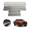 Isuzu D-Max Pickup Scuff Plate Chrome Stainless 4 Doors (2020-2022)