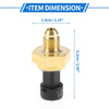Ford Powerstroke Engine Oil Pressure Sensor (Compatible, Metal, Black)