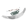 Honda Goldwing 1800 Chrome Windshield Trim Light (2001-2017, F6B 2013-2017)