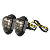 Universal Motorcycle Amber LED Flush Mount Turn Signal Lights