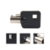 Harley Touring Dyna Softail Black Uncut Blade Blank Ignition Key