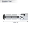 Motorcycle 2 x Rear Footpeg Titanium Tone 90 Degree