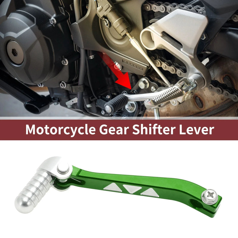 Kayo T4 Green Shifter Lever Folding Gear Shifter