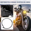 Motorcycle Brake Clutch Throttle Pipe Black Set 75cm Oil Hose