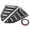 Chevy Camaro Rear Side Window Louver Vents Cover Trim (2016-2018)