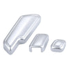Mercedes Benz B180 6 x Silver Tone Door Seat Adjust Button Switch Covers