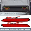 Toyota RAV4 2 x Rear Bumper Reflector LED Brake Tail Light (2019–2019)