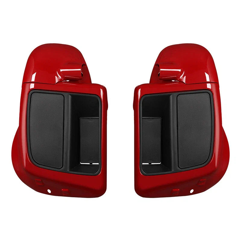 Harley Street Glide (2014-2023) Billiard Red Lower Vented Fairings Speaker Pod