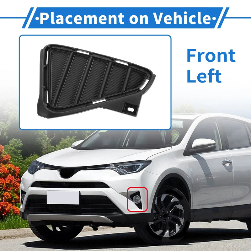 Toyota RAV4 Front Left Fog Light Cover (2016-2018)