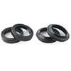 Front Fork Damper Shock Absorber 4 x Black Oil Seals Dust Seals (All Years)