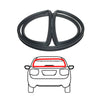 Toyota Corona 4-Doors RT40 RT41 RT43 1964-1970 Rear Windshield Rubber Seal