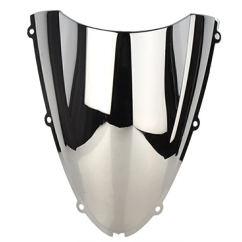Kawasaki Ninja ZX6R ZX636 2005-2008 Silver Windshield