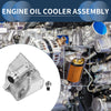 BMW 128i Engine Oil Cooler Filter Housing w/ Sensors (2008-2013)