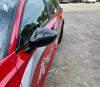 Honda Civic Sedan ABS Carbon Fiber Rearview Mirror Trim Cover (2022-2023)