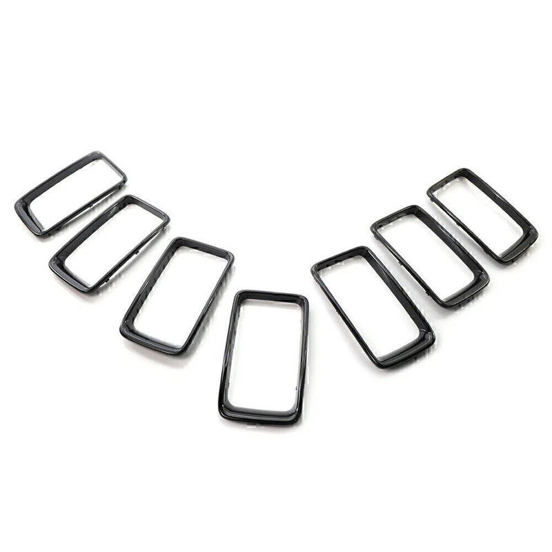Jeep Grand Cherokee 7x ABS Front Grille Trim Cover (2014-2016)