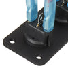 Car, Marine, RV, Truck 3 Gang Blue LED 12V Toggle Rocker Switch Panel