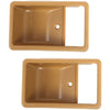 Door Handle Trim Set For 1984-1989 Toyota Pickup Beige