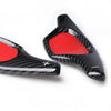 Cadillac XTS 2 x Black Carbon Fiber Shift Paddle Extensions (2013-2019)