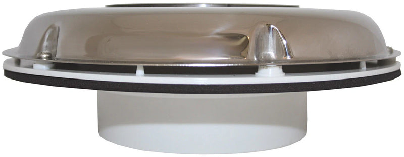 Caravan / Boat Stainless Low Profile Solar Vent Exhaust & Intake