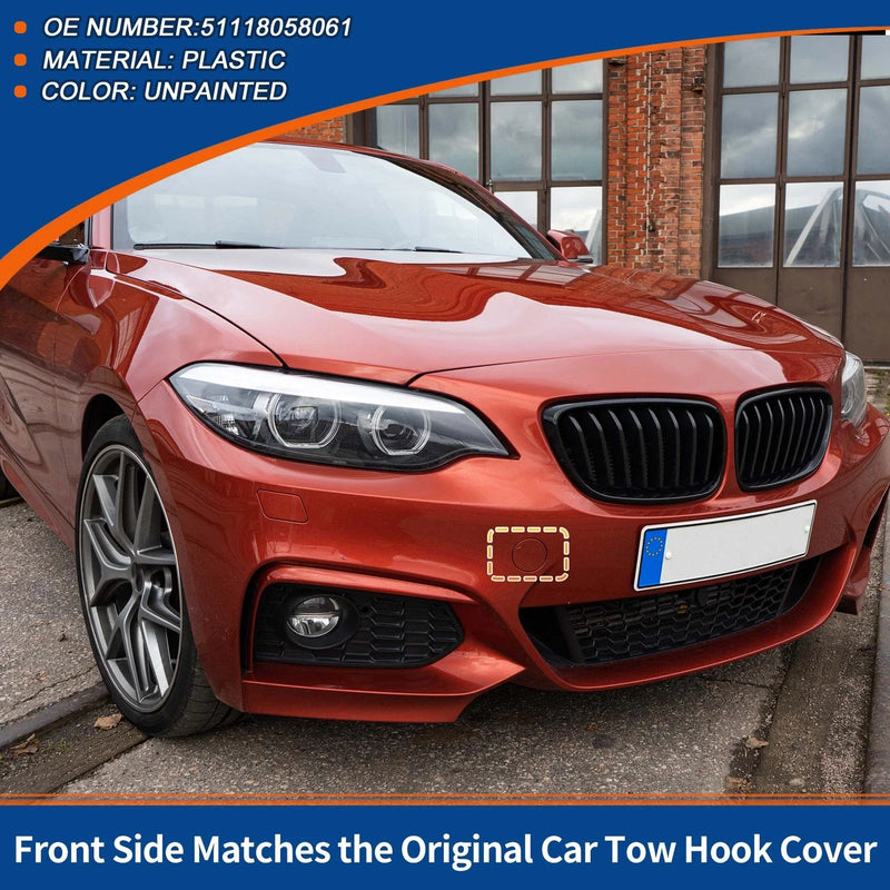 BMW 2 Series Tow Hook Cover Front (2014-2021)