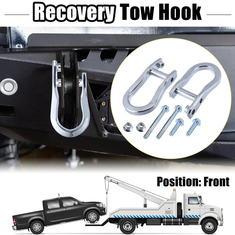 Chevy Silverado 1500 / GMC Sierra 1500 Tow Hook Kit Front Recovery