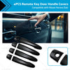 Nissan Navara D40 4 x Remote Key Door Handle Covers (2005-2015)