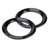 Jeep Renegade Carbon Fiber Front Fog Light Ring Covers (2019-2023)