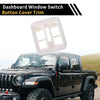 Jeep Wrangler JK JLU Dashboard Window Switch Cover Trim (2007-2023)