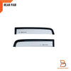 Ford Ranger Silver Weather Shield Visor Sun Rain Guard (2022-2024)